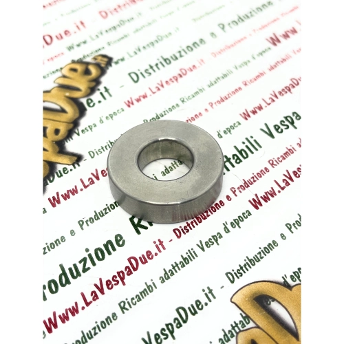 Rear wheel drum fixing nut washer for VESPA 50 L SPECIAL RN ro 087714 in stainless steel Ø 14.5 x 31.5 x 8.5