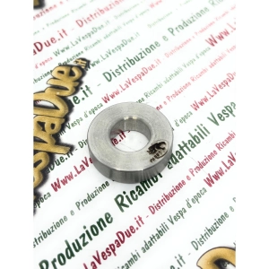 Rear wheel drum fixing nut washer for VESPA 50 L SPECIAL RN ro 087714 in stainless steel Ø 14.5 x 31.5 x 8.5