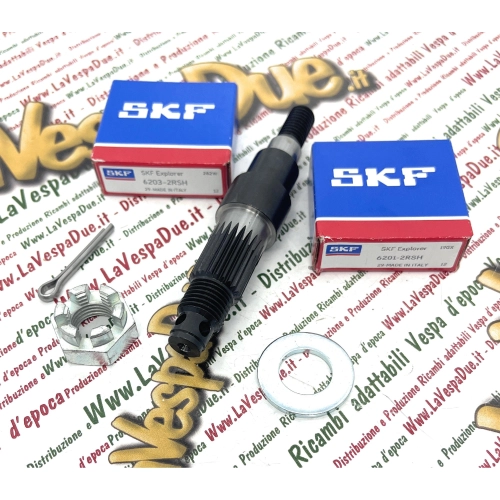 Front drum wheel axle shaft overhaul kit for VESPA 50 NLR SPECIAL PRIMAVERA ET3 PK ro 100483 1582516 158251