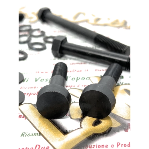 Kit de tornillos, arandelas y tuercas para fijar el soporte del amortiguador trasero para VESPA 125 V32T A V33T VU1T VM1T VM2T VN1T VN2T VL1T VL2T VL3T VB1T GS 150 VS1 VS2 VS3 VS4 VS5