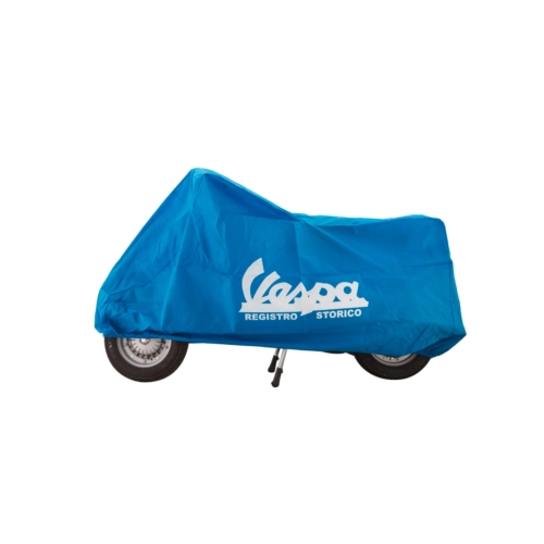 Vespa-Abdeckung VESPA REGISTRO STORICO für alle Vintage-Vespa-Modelle, nicht wasserdicht, nur für den Innenbereich geeignet, Artikelnummer 610074M