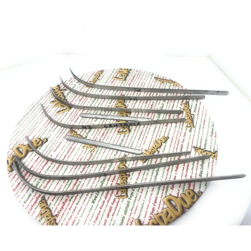 Set of aluminum floorboard strips for APE A 125 from chassis A1T to A15T APE 150 B AB1T from 1947 to 1953 handcrafted product