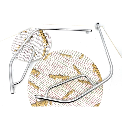 Protección perimetral Chrome Shield para VESPA 80 125 150 200 PE PX ARCOBALENO T5