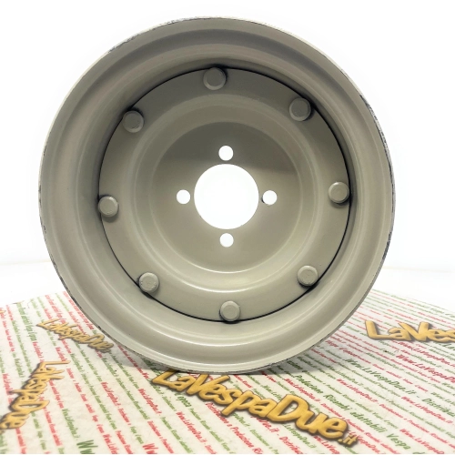 Llanta de acero de 4,00 x 8" para VESPA APE 125 150 Calessino y LAMBRETTA
