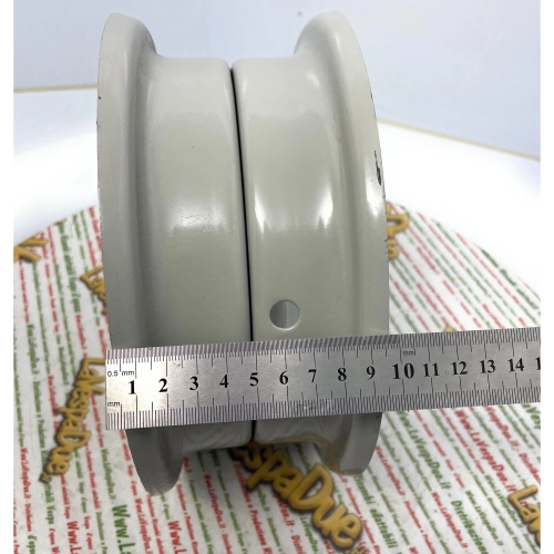 Llanta de acero de 4,00 x 8" para VESPA APE 125 150 Calessino y LAMBRETTA