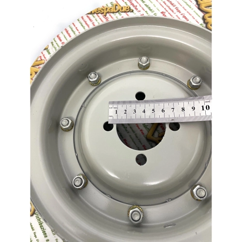 Llanta de acero de 4,00 x 8" para VESPA APE 125 150 Calessino y LAMBRETTA
