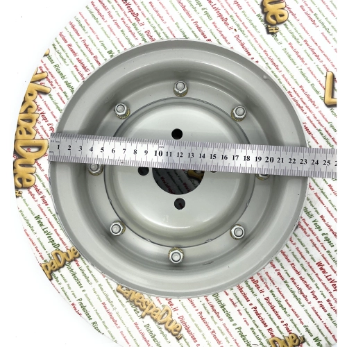 Llanta de acero de 4,00 x 8" para VESPA APE 125 150 Calessino y LAMBRETTA