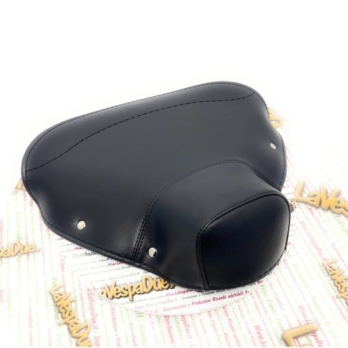 Funda de asiento azul oscuro con orificios para el asa de 17,5 cm para VESPA 125 VNA1/2T VNB1/2/3/4/5/6T 150 VB1T VBB1/2T o 610023M001
