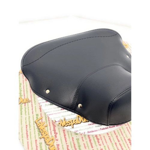 Funda de asiento azul oscuro con orificios para el asa de 17,5 cm para VESPA 125 VNA1/2T VNB1/2/3/4/5/6T 150 VB1T VBB1/2T o 610023M001