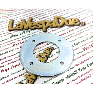 Inspektionsdeckel für Schwungrad der VESPA 50 90 V5A1T V9A1T (Baujahre 1963–1965), handgefertigt, aus verzinktem Metall.