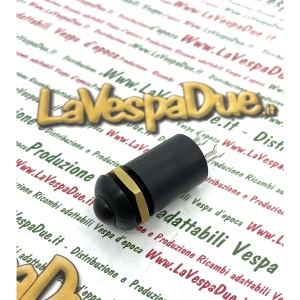 Botón de masa de baquelita en el marco debajo del asiento para control de apagado VESPA 98 125 V98T V1T V11T >29665 APE 125 A1T A11T