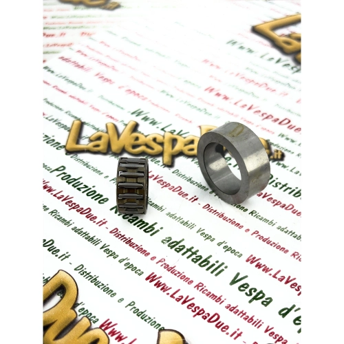 Rodamiento 28x20x10 con jaula de rodillos 20x16x10 para eje de caja de cambios lateral del volante para VESPA 50 90 V5A1T >92876 V5SA1T >15324 V9A1T >25000