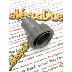 Anillo colector de escape de aluminio con conexión para tubo para silenciador VESPA 150 GS VS2T VS3T VS4T VS5T, tubo de 35 mm, 7 mm de longitud, para montaje de un tubo de escape modificado
