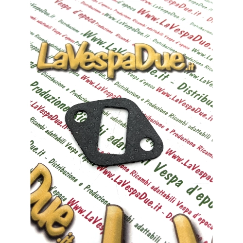 Gasket for carburetor inlet connection to cylinder VESPA 98 125 V98T V0T V1T > 19000 APE 125 A1T A11T in fibre paper