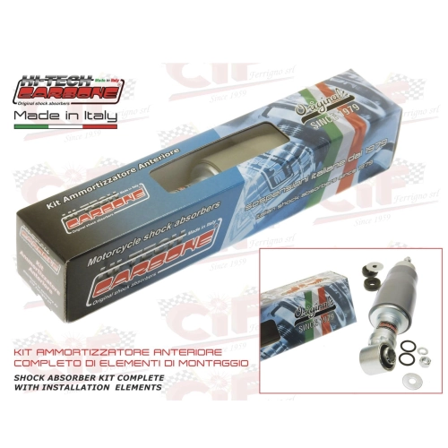 Kit d'amortisseurs avant avec rondelles et joints toriques pour VESPA 50 90 125 NLR SPECIAL PRIMAVERA ET3 ELESTART PK S SUPER SPRINT PLURIMATIC