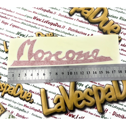 MOSCONE side sticker for PIAGGIO Moscone outboard motor tank