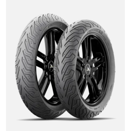 Pneu MICHELIN CITY GRIP SAVER 3.50 350 10 59J TL F/R XL VESPA APE LAMBRETTA idéal pour les scooters électriques