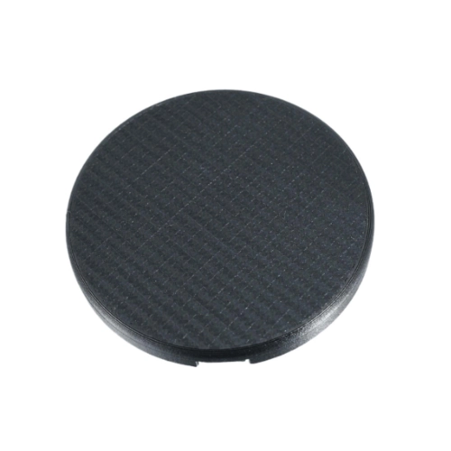 Cache-compteur rond en carbone EVOK pour Vespa PK 50 125 XL