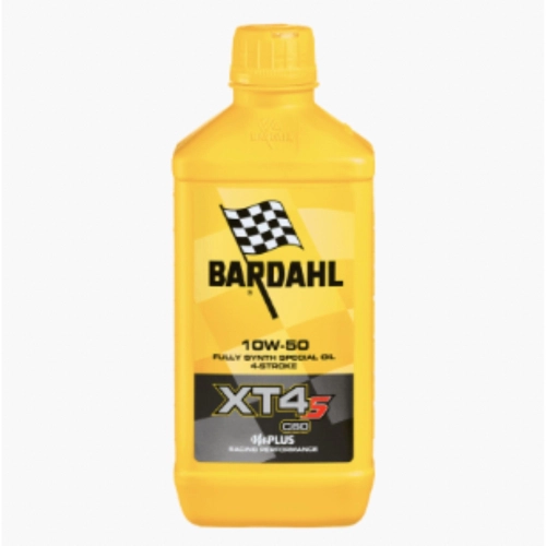 BARDAHL XT4-S C60 10W-50 1 Liter 100% synthetisches Motorenöl für Motoren mit integrierten und separaten Getrieben mit Nass- oder Trockenkupplung VESPA APE LAMBRETTA FIAT ALFA ROMEO LANCIA HONDA DUCATI