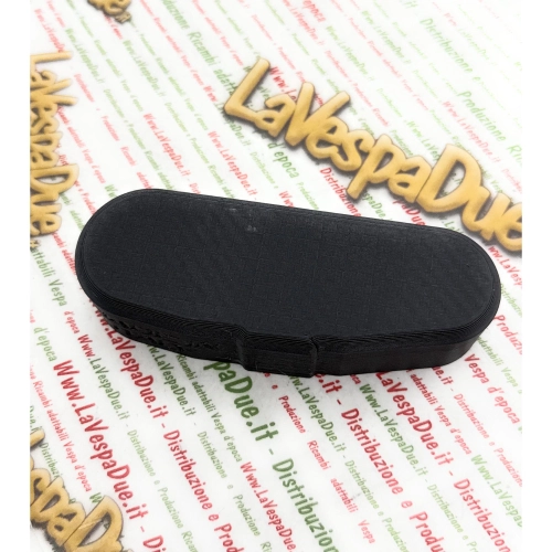 EVOK 3D printed spring cover CARBON TEXTURE for hub for VESPA 125 150 200 PE PX