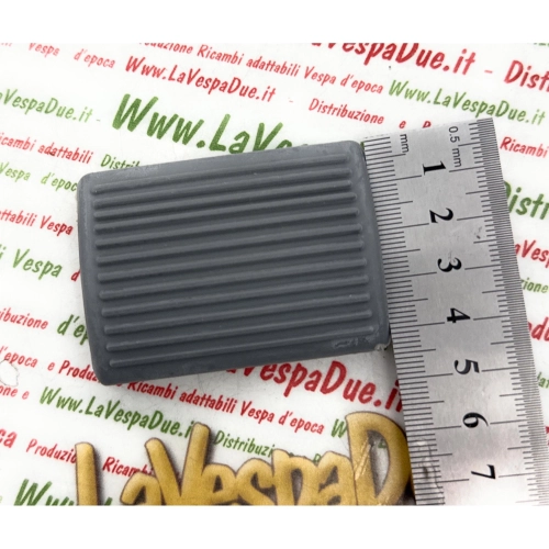 Cubierta gris para pedal de freno para LAMBRETTA LI 125 150