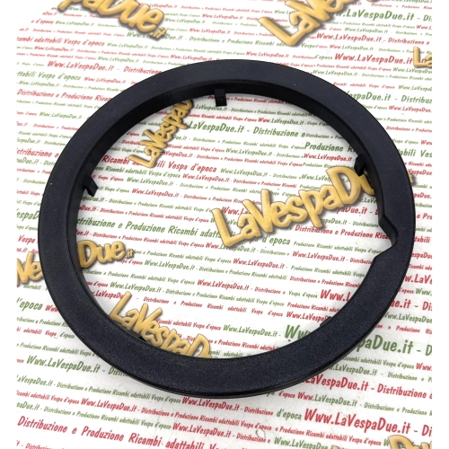 3D-Radmuttern-Abdeckring, schwarz, für VESPA 50 125 PK XL HP S FL AUTOMATICA PLURIMATIC RUSH N FL2
