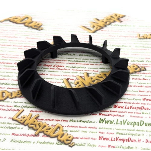 Ventilador de volante impreso en 3D de color negro para VESPA 50 PK XL HP V FL N FL2