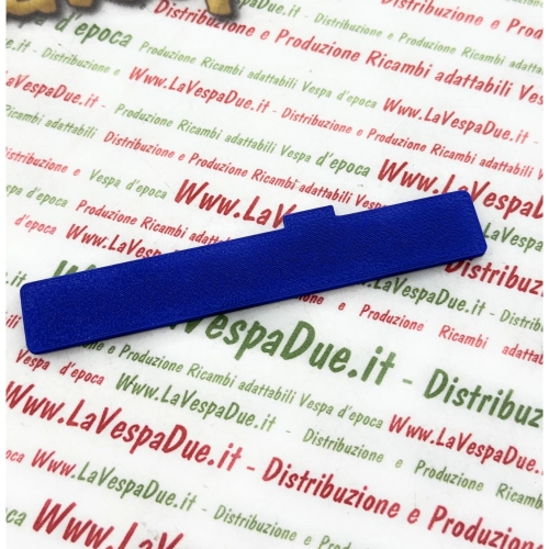 3D-gedrucktes blaues Frontkennzeichen für VESPA 50 125 PS V FL FL2 N XL