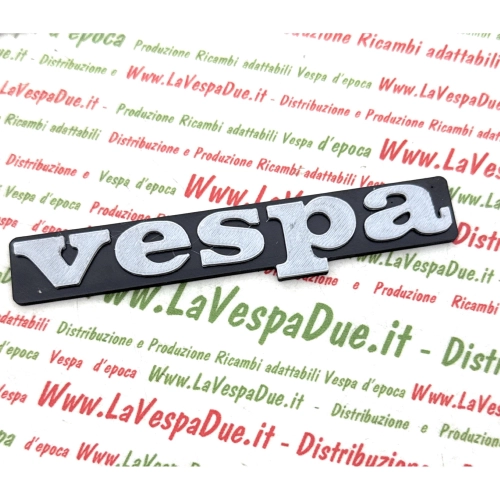 3D-gedrucktes schwarzes Frontkennzeichen für VESPA 50 125 PS V FL FL2 N XL