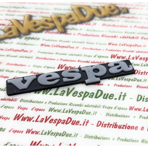 3D-gedrucktes schwarzes Frontkennzeichen für VESPA 50 125 PS V FL FL2 N XL