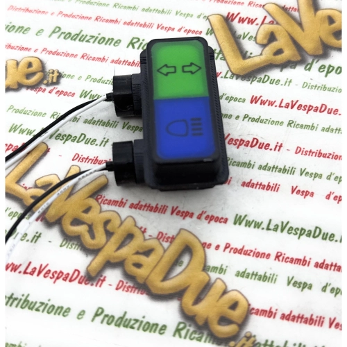 3D-gedruckte Lenkerblinkerleuchte für VESPA PK 50 80 100 125 S SS Automatische Lenkerbeleuchtung und Blinker Ro 178935 Steuerleuchte