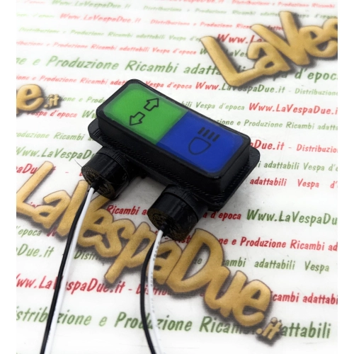 3D-gedruckte Lenkerblinkerleuchte für VESPA PK 50 80 100 125 S SS Automatische Lenkerbeleuchtung und Blinker Ro 178935 Steuerleuchte