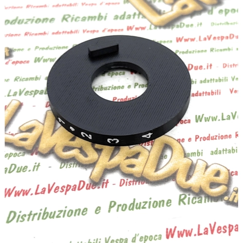 Schwarzer, 3D-gedruckter 4-Gang-Ganganzeigering für VESPA 50 125 PS V FL FL2 N XL