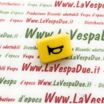 Pulsante interruttore clacson commutatore stampato 3D VESPA 50 125 HP V FL FL2 N XL Giallo coperchio ricambio