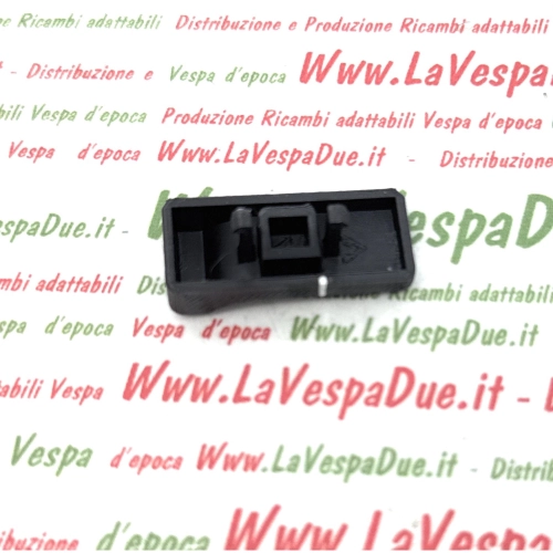 Botón de interruptor de intermitentes impreso en 3D para VESPA 50 125 HP V FL FL2 N XL, color negro. Tapa de repuesto para interruptor.