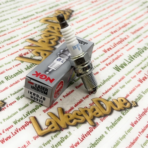 NGK IKR9J8 premium Laser Iridium spark plug for various ABARTH 1.4 turbo t.jet Multi Air applications