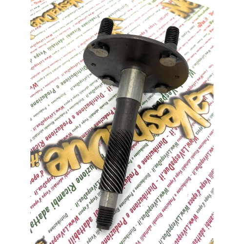 Eje con brida de fijación de rueda delantera para APE AD1T 5878 >30000 NOS stock de almacén engranaje con eje de alojamiento del velocímetro n 13 vueltas