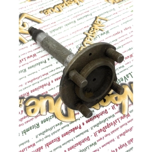 Eje con brida de fijación de rueda trasera para APE AC3T AC4T >71664 AD1T >9804 PENTARO APA1T APB1T APC1T >1012 NOS (Stock de almacén)