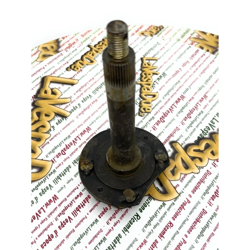 Eje con brida de fijación de rueda trasera para APE AB2T 14552 > AB3T AB4T AC1T AC2T (nuevo, sin usar, en stock)