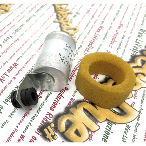 ROLUX thermal switch with bracket 6v 42w for VESPA foreign market PIAGGIO CIAO BRAVO AMERICA USA PR BRAVO USA NOS spare part with bracket and rubber