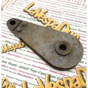 APE AC3 AC4 APB1T rear suspension metal plate original NOS product with bakelite insert and rear torsion bar bushings
