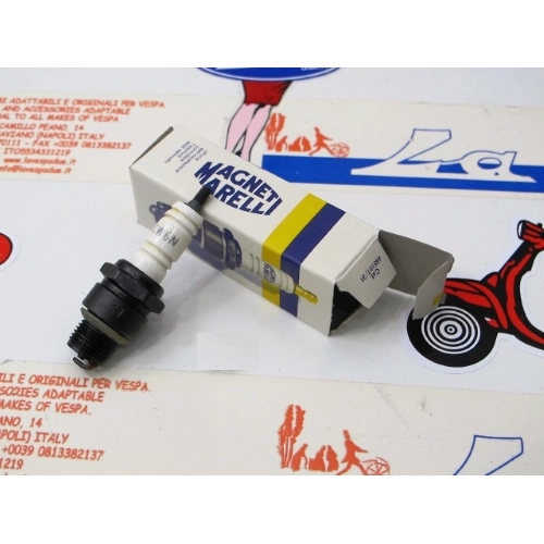 Candela MAGNETI MARELLI CW6N bianca passo corto fondo di magazzino per VESPA 50 90 98 125 150 160 180 200