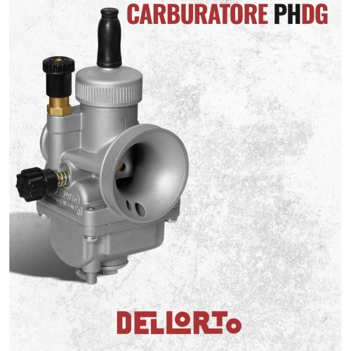 Carburador DELL'ORTO PHDG Ø 19 para VESPA para motores de 2 tiempos para diversas aplicaciones de VESPA