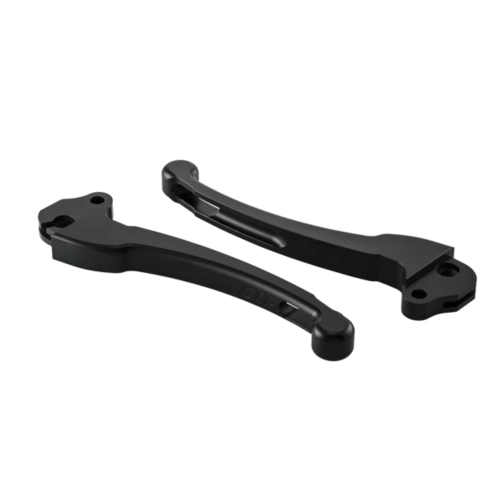 PAIR OF BLACK SPORT LEVERS SIP J6312CBMB FOR VESPA 50 80 90 125 150 160 180 200 NLR SPECIAL PRIMAVERA ET3 PK S XL VNA VNB TS GT GTR SPRINT VBA GS SS RALLY PX PE