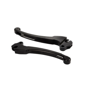 PAIR OF BLACK SPORT LEVERS SIP J6312PBL FOR VESPA 50 80 90 125 150 160 180 200 NLR SPECIAL PRIMAVERA ET3 PK S XL VNA VNB TS GT GTR SPRINT VBA GS SS RALLY PX PE
