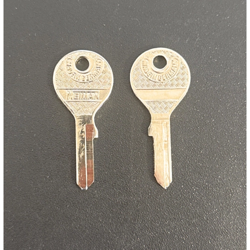 NEIMAN llave virgen para VESPA de 1960 en adelante, cerradura de baúl, cerradura de dirección y asiento 022770 080125 llave virgen APE LAMBRETTA PIAGGIO CIAO BRAVO SI BOXER