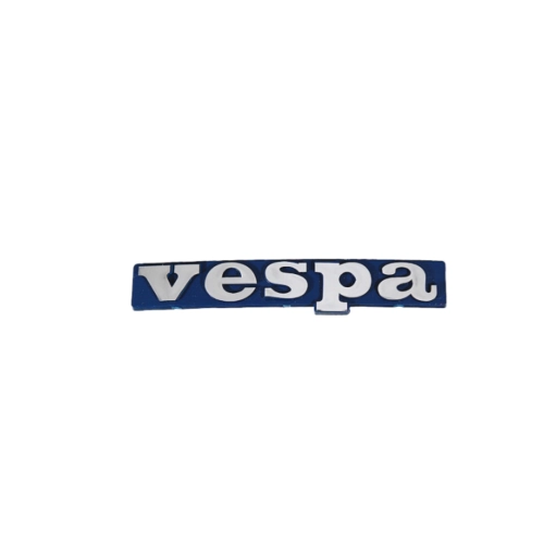 ABS-Frontplatte mit aufgedrucktem Emblem, blau, für Vespa 50 125 PK XL FL FL2 HP RUSH PLURIMATIC AUTOMATICA RO 259474