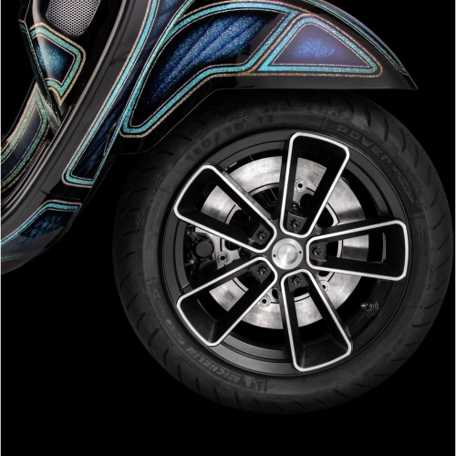 Llanta SIP SERIES PORDOI 3.0 x 13" ET20 5x86 para VESPA 125 150 200 250 300 GTS SUPER SUPER GTV GT 60 GT GT adaptable GILERA FUOCO 500 PIAGGIO MP3 125 500 delantera y trasera tubeless rine 300 13 5 86 modificación de conversión 12 a 13"