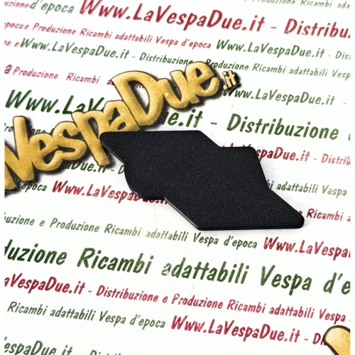 3D-gedruckte schwarze Topcase-Platte für VESPA 50 125 PS mit 3 und 4 Gängen