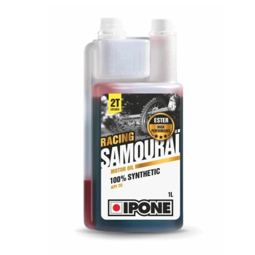 IPONE SAMOURAI RACING Synthetic 2T Mixture Oil for VESPA Lambretta Ciao SCOOTER 2 strokes